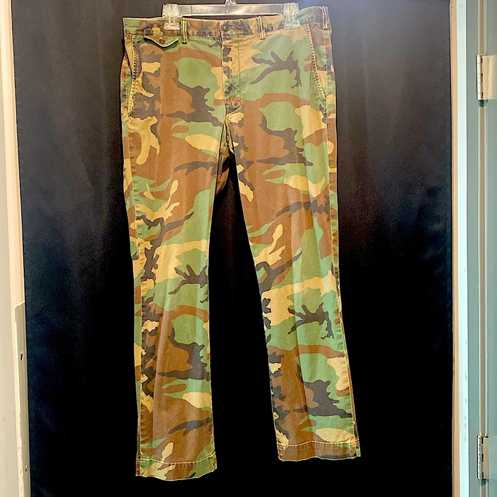 Ralph Lauren Polo camo dress pants. 36 x 32.